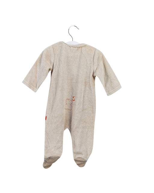 A Beige Long Sleeve Jumpsuits from Kaloo in size 0-3M for boy. (Front View)