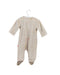 A Beige Long Sleeve Jumpsuits from Kaloo in size 0-3M for boy. (Front View)