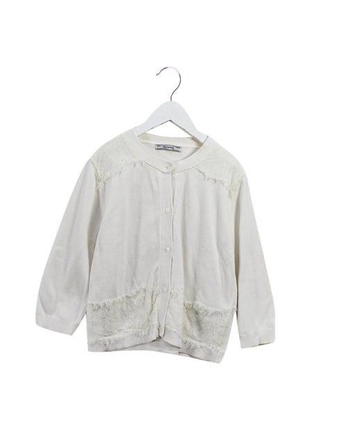 A White Cardigans from Mayoral in size 12Y for girl. (Front View)