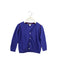 A Blue Cardigans from Bonpoint in size 3T for girl. (Front View)