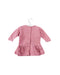 A Pink Sweater Dresses from Petit Bateau in size 3-6M for girl. (Back View)