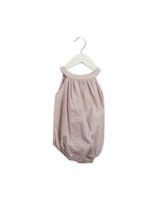 A Pink Sleeveless Rompers from Ketiketa in size 2T for girl. (Front View)