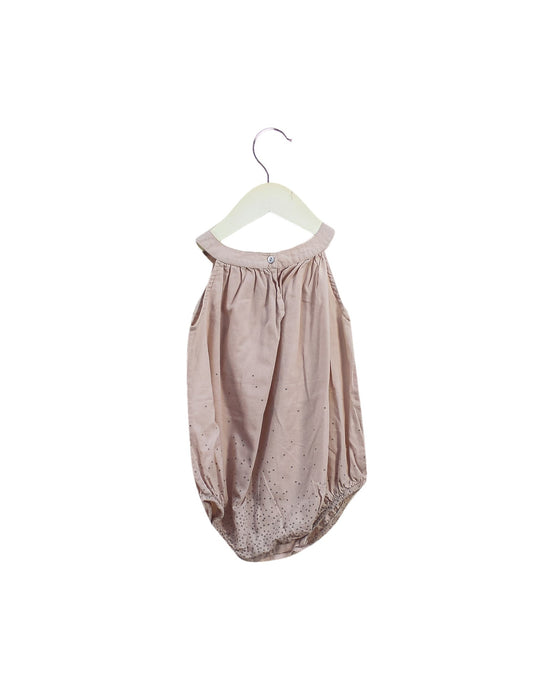 A Pink Sleeveless Rompers from Ketiketa in size 2T for girl. (Back View)