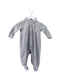 A Grey Onesies from Cotolini in size 3-6M for girl. (Front View)