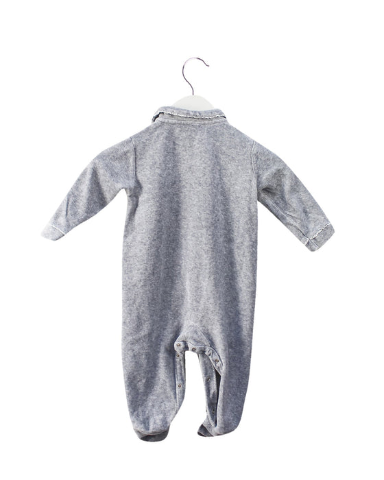 A Grey Onesies from Cotolini in size 3-6M for girl. (Back View)