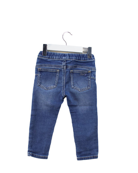 A Blue Jeans from Liu Jo in size 6-12M for girl. (Back View)