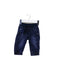 A Navy Jeans from Noppies in size 0-3M for neutral. (Front View)