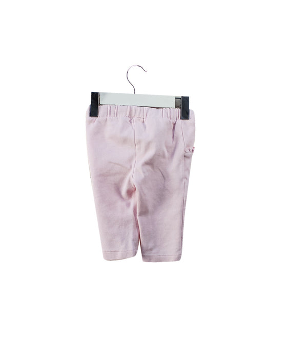 A Pink Casual Pants from dulces in size 3-6M for girl. (Back View)