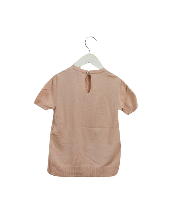 A Pink Short Sleeve Tops from Stella McCartney in size 6T for girl. (Back View)