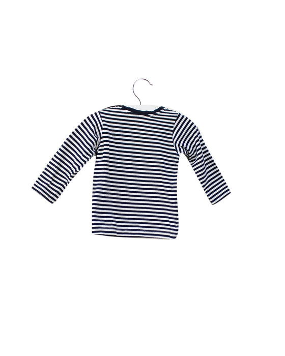 A Black Long Sleeve Tops from Jacadi in size 6-12M for girl. (Back View)