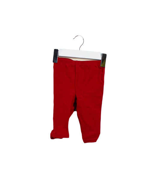A Red Leggings from Ralph Lauren in size 3-6M for girl. (Front View)