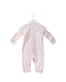 A Pink Long Sleeve Jumpsuits from Momonittu in size 0-3M for girl. (Back View)