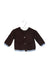 A Brown Cardigans from Jacadi in size 0-3M for boy. (Front View)