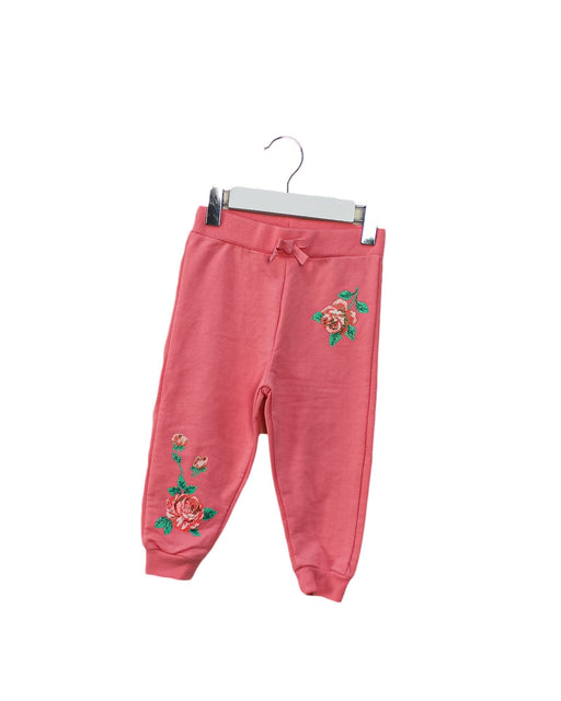 A Pink Sweatpants from Juicy Couture in size 12-18M for girl. (Front View)