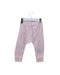 A Pink Sweatpants from Seed in size 3-6M for girl. (Back View)