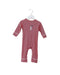 A Red Long Sleeve Jumpsuits from Bout'Chou in size 3-6M for girl. (Front View)