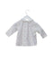 A White Long Sleeve Tops from Bout'Chou in size 0-3M for girl. (Back View)