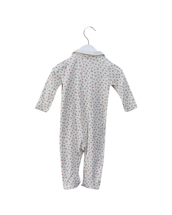 A White Long Sleeve Jumpsuits from Ralph Lauren in size 3-6M for girl. (Back View)