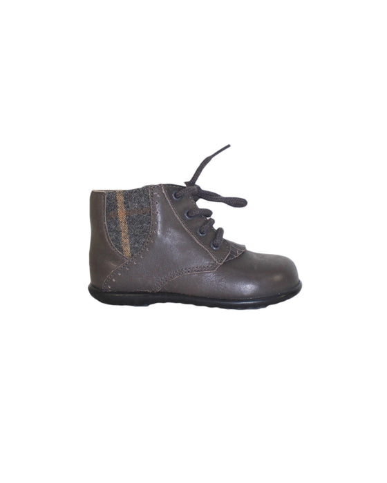 A Grey Casual Boots from Jacadi in size 18-24M for neutral. (Back View)