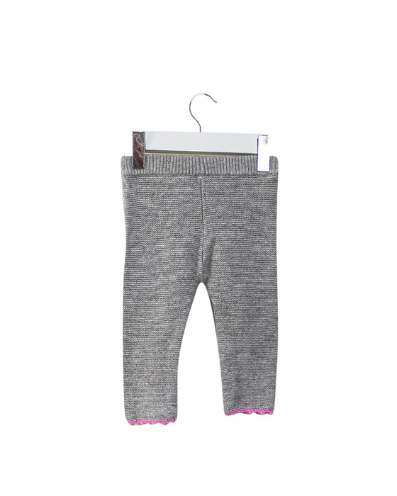 A Grey Casual Pants from Janie & Jack in size 3-6M for girl. (Back View)