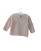A Pink Knit Sweaters from Oscar et Valentine in size 3-6M for girl. (Back View)