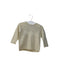 A Beige Knit Sweaters from Oscar et Valentine in size 3-6M for girl. (Front View)