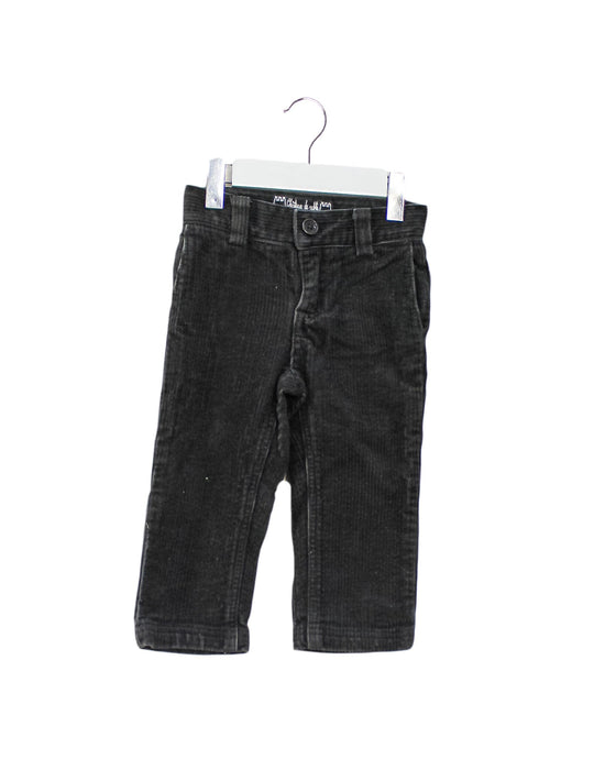 A Black Casual Pants from Château de Sable in size 12-18M for boy. (Front View)