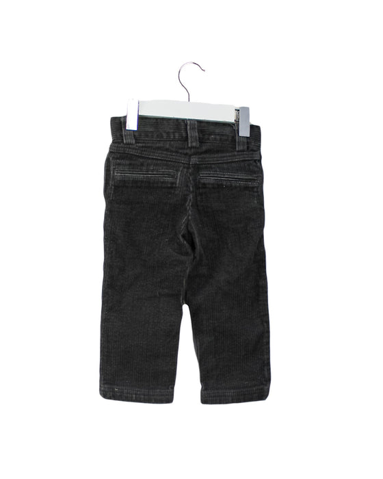 A Black Casual Pants from Château de Sable in size 12-18M for boy. (Back View)