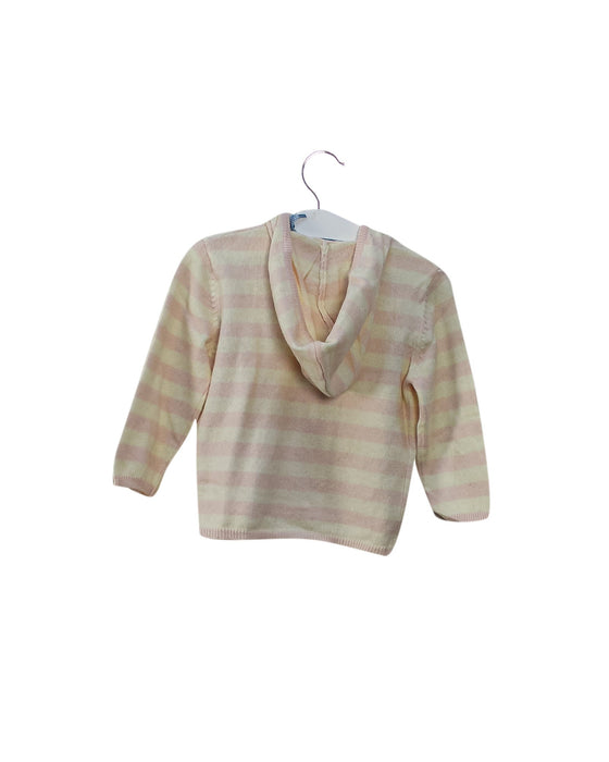 A Pink Lightweight Jackets from Oscar et Valentine in size 6-12M for girl. (Back View)