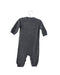 A Grey Long Sleeve Jumpsuits from Oscar et Valentine in size 3-6M for girl. (Back View)