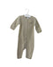 A Beige Long Sleeve Jumpsuits from Oscar et Valentine in size 3-6M for girl. (Front View)