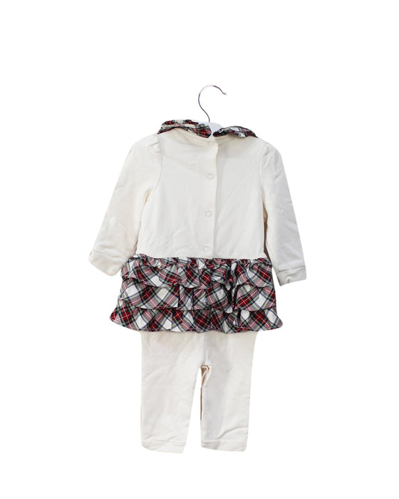 A White Long Sleeve Jumpsuits from Nicholas & Bears in size 6-12M for girl. (Back View)