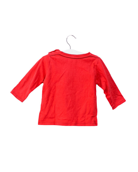 A Red Long Sleeve Tops from Little Marc Jacobs in size 6-12M for boy. (Back View)