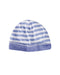 A Blue Beanies from Mides in size Newborn for boy. (Front View)