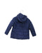 A Navy Puffer/Quilted Jackets from Cyrillus in size 4T for girl. (Back View)