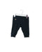 A Navy Casual Pants from Emile et Ida in size 3-6M for boy. (Front View)