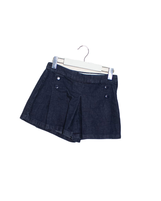 A Navy Short Skirts from Jacadi in size 6T for girl. (Front View)