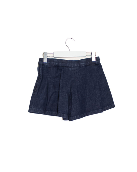 A Navy Short Skirts from Jacadi in size 6T for girl. (Back View)