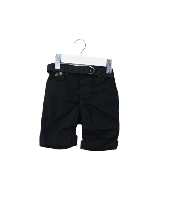 A Black Shorts from Polo Ralph Lauren in size 3-6M for boy. (Front View)