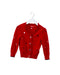 A Red Cardigans from Ferrari in size 3T for girl. (Front View)