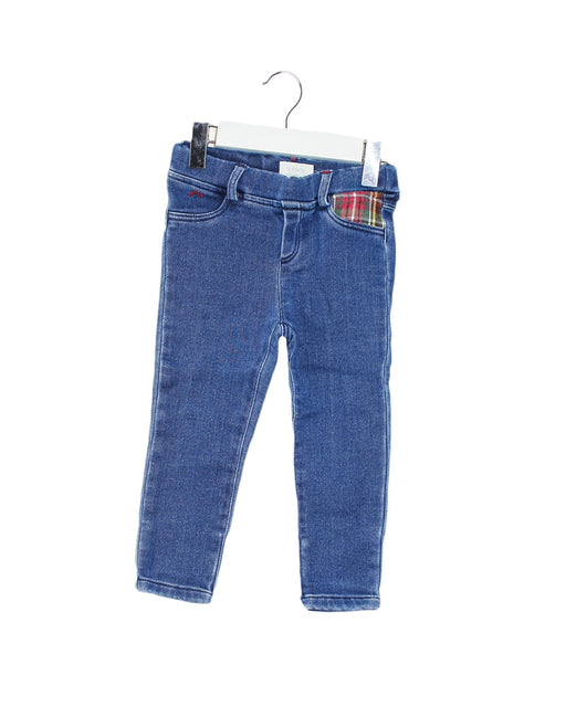 A Blue Jeans from Nanos in size 12-18M for girl. (Front View)
