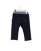 A Navy Casual Pants from Petit Bateau in size 6-12M for boy. (Back View)