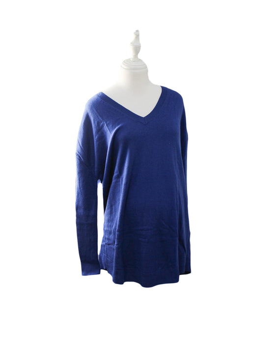 A Blue Knit Sweaters from Isabella Oliver in size S for maternity. (Back View)