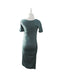 A Green Short Sleeve Dresses from Isabella Oliver in size XS for maternity. (Back View)