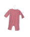 A Red Long Sleeve Jumpsuits from Mides in size 3-6M for boy. (Back View)