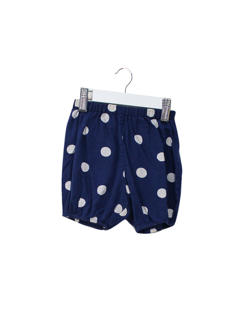A Navy Shorts from Bonpoint in size 3-6M for girl. (Front View)