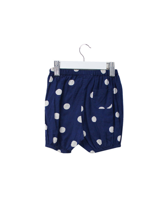 A Navy Shorts from Bonpoint in size 3-6M for girl. (Back View)