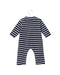 A Navy Long Sleeve Jumpsuits from Petit Bateau in size 6-12M for boy. (Back View)