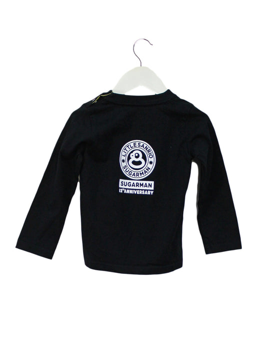 A Black Long Sleeve Tops from Sugarman in size 2T for neutral. (Back View)