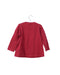 A Burgundy Long Sleeve Tops from Miki House in size 18-24M for girl. (Back View)